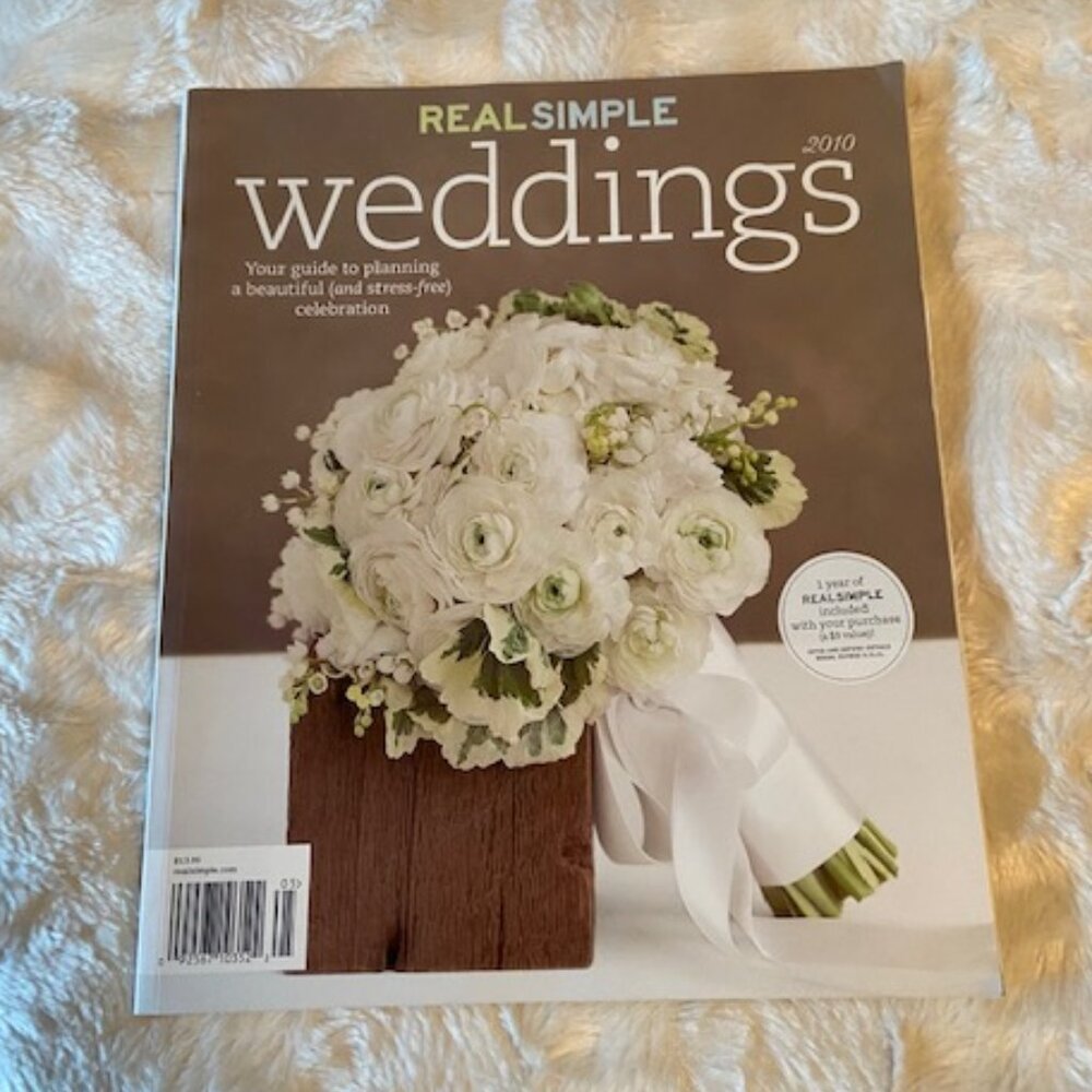 Magazine Real Simple Weddings Wedding Planner 2010